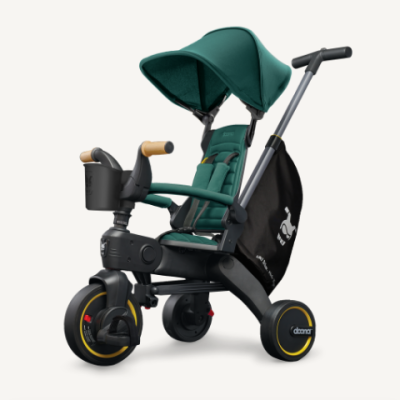 Трехколесный детский велосипед Doona Liki Trike S5, Racing Green (Зелёный)