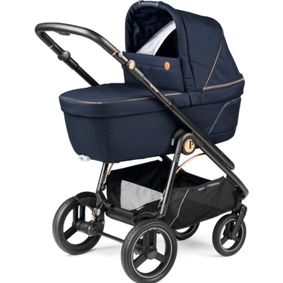 Коляска 3 в 1 Peg-Perego Veloce TC Belvedere Lounge, Blue Shine (Синий)