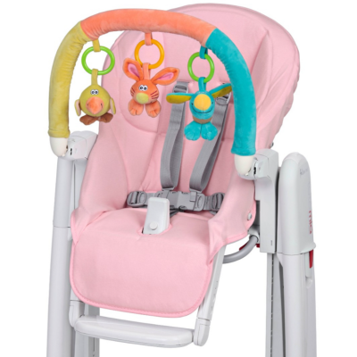 Сменный чехол Peg-Perego Kit Tatamia и дуга с игрушками, Rosa 2024