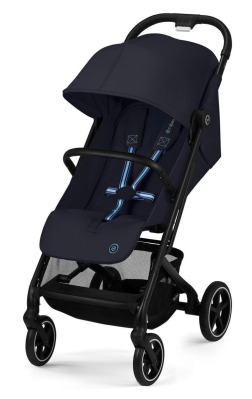 Коляска прогулочная Cybex Beezy (с дождевиком и бампером), Dark Blue (Темно-синий)