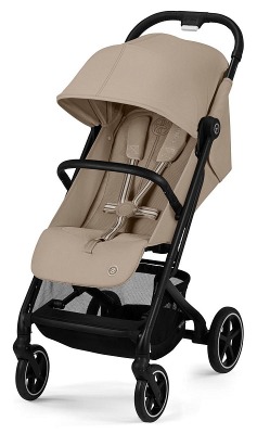 Коляска прогулочная Cybex Beezy (с дождевиком и бампером), Almond Beige (Бежевый)