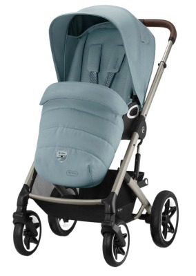 Коляска прогулочная Cybex Talos S Lux шасси TPE (с дождевиком), Sky Blue (Голубой)