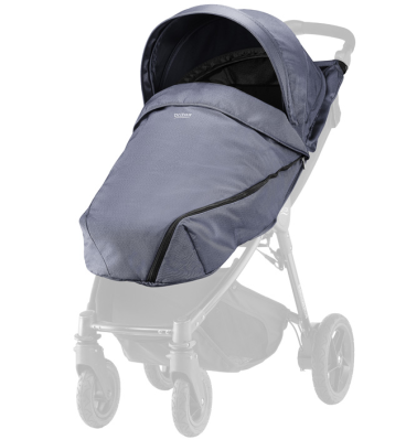 Капюшон и накидка для коляски Britax Roemer B-Agile / B-Motion 4 Plus, Blue Denim