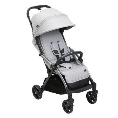 Коляска прогулочная Chicco XPlus, Pearl Grey (Светло-серый)