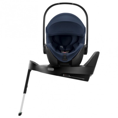 Комплект автокресло Britax Roemer Baby-Safe Pro Style (0-13 кг) + База Britax Roemer Vario Base 5Z, Night Blue (Темно-синий)