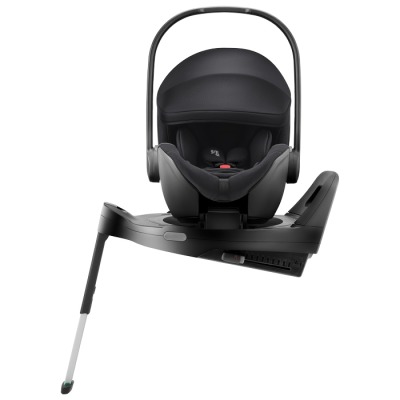 Комплект автокресло Britax Roemer Baby-Safe Pro Classic (0-13 кг) + База Britax Roemer Vario Base 5Z, Deep Black (Черный)