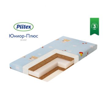 Детский матрас Plitex Юниор Плюс (120x60x8 см)