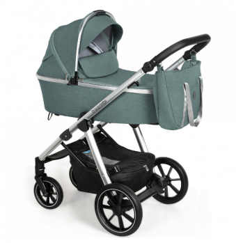 Коляска 2 в 1 Baby Design Bueno, Turquoise / Бирюзовый (205)