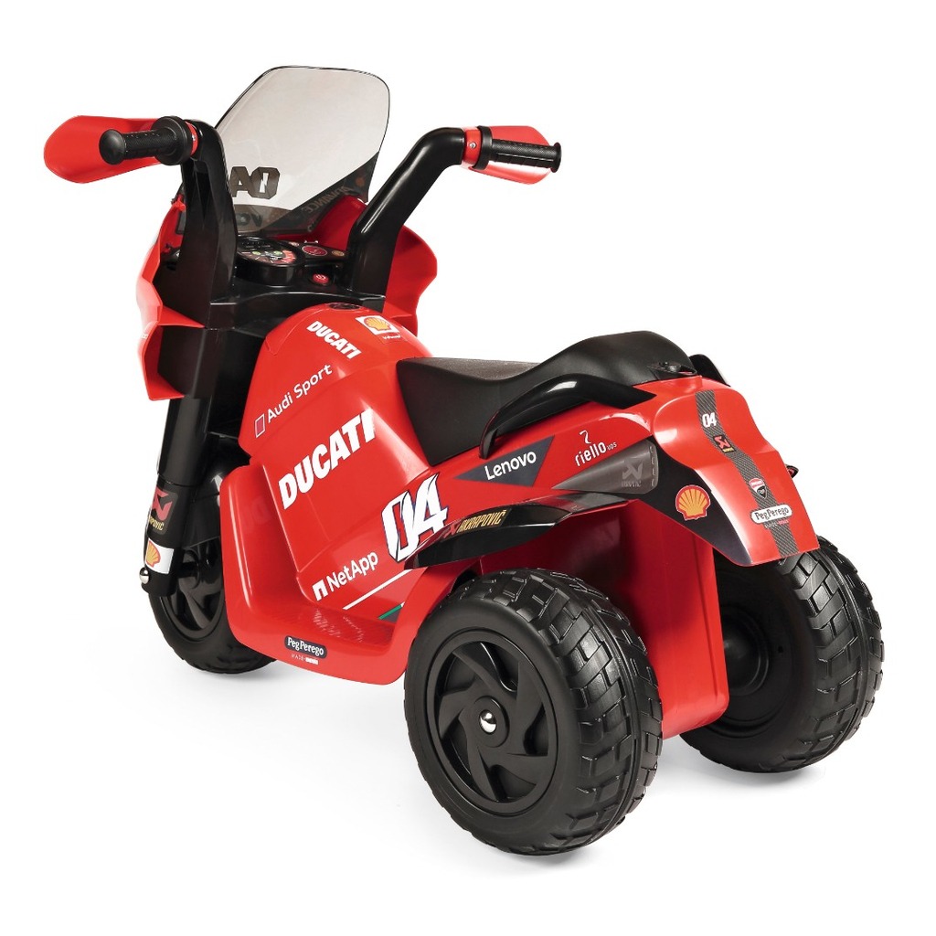 Детский электромотоцикл Peg Perego Ducati Enduro