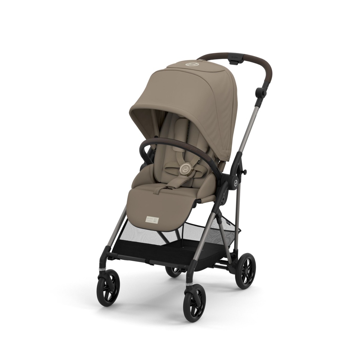 Коляска прогулочная Cybex Melio (с дождевиком), Seashell Beige (Бежевый)  купить в Таганроге за 68 800 руб. с доставкой от официального дилера Boan  Baby