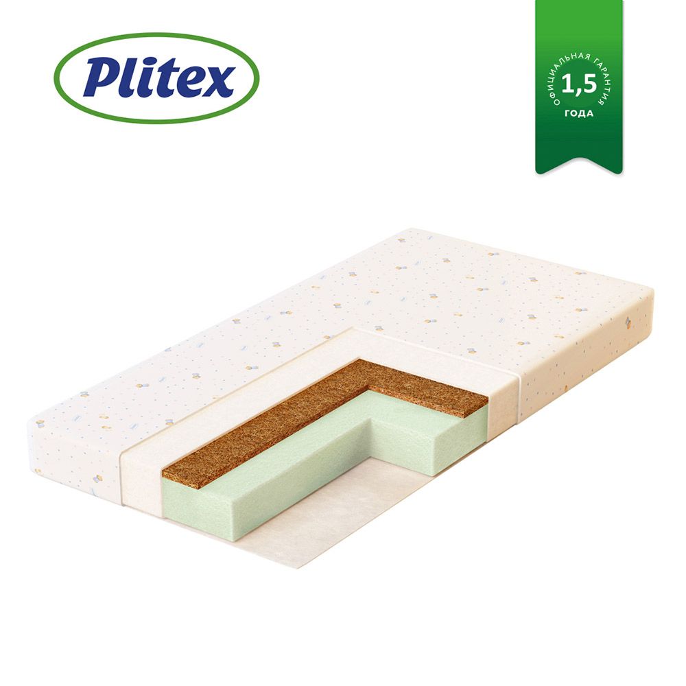 Plitex матрасы Eucalypt Mist (119x60x11см)