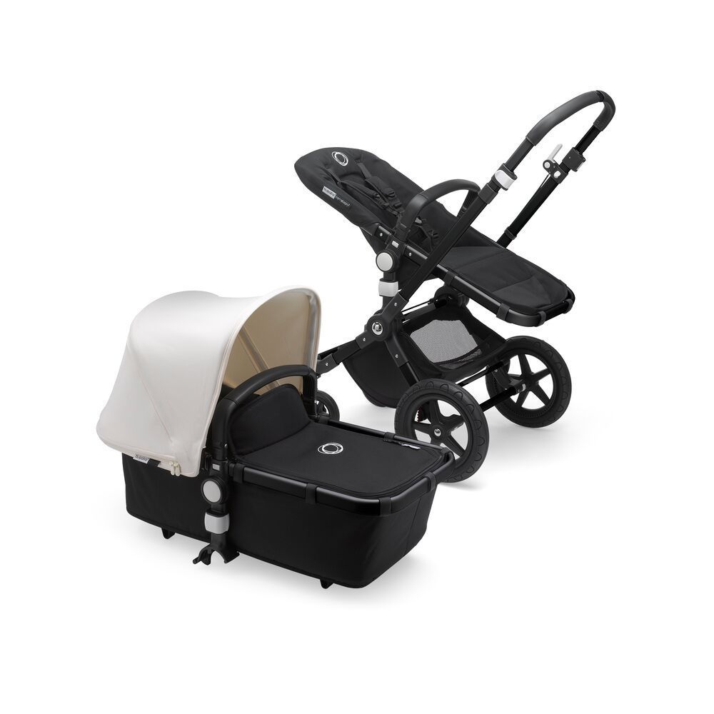 Коляска 2 в 1 Bugaboo Cameleon 3 Plus Complete шасси Black, Black / Fresh  White (Черный / Белый) + Набор для путешествий, Black (Черный) купить в  Москве за 105 350 руб. с доставкой от официального дилера Boan Baby