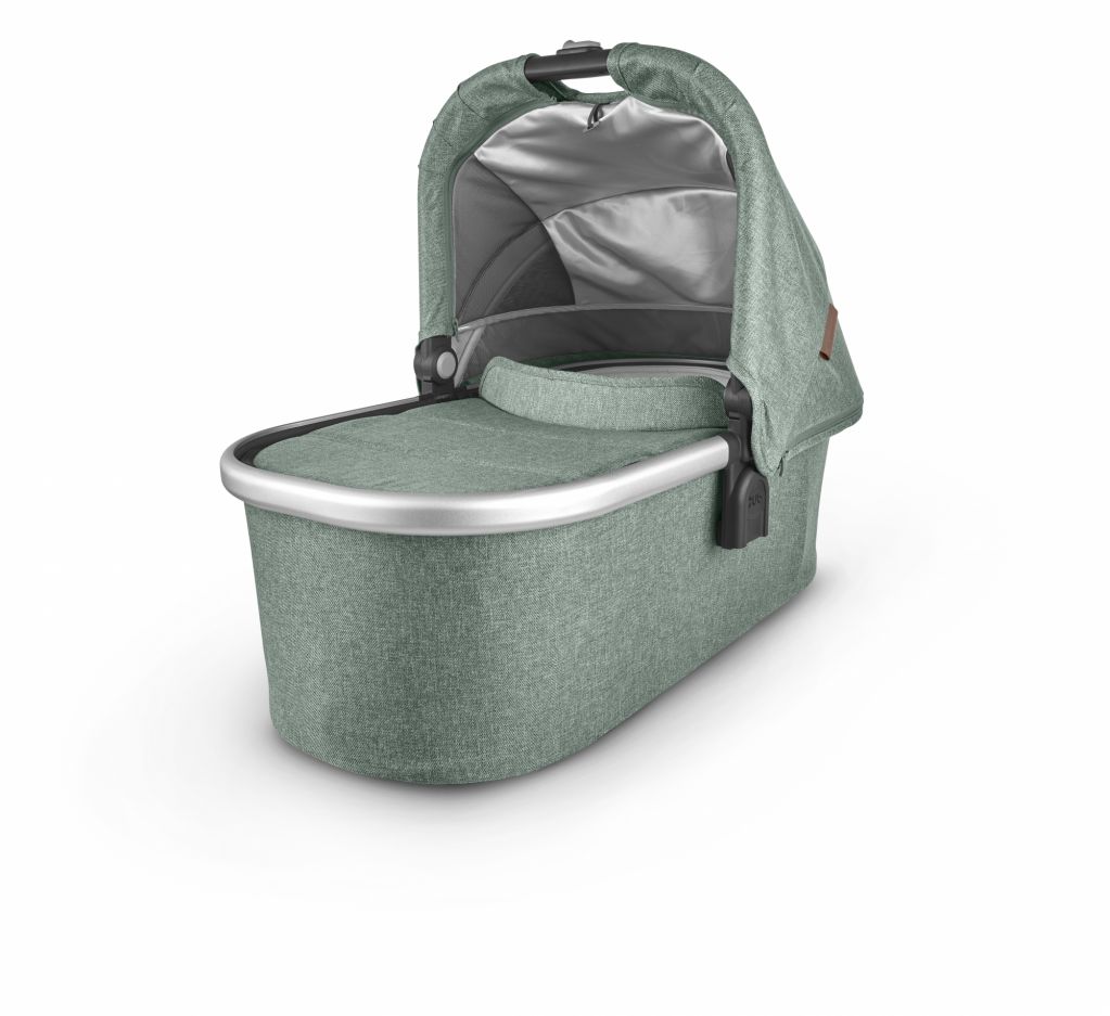 Люлька для коляски Uppababy Cruz и Vista, Emmett (Зеленый Меланж) купить в  Выксе за 26 600 руб. с доставкой от официального дилера Boan Baby