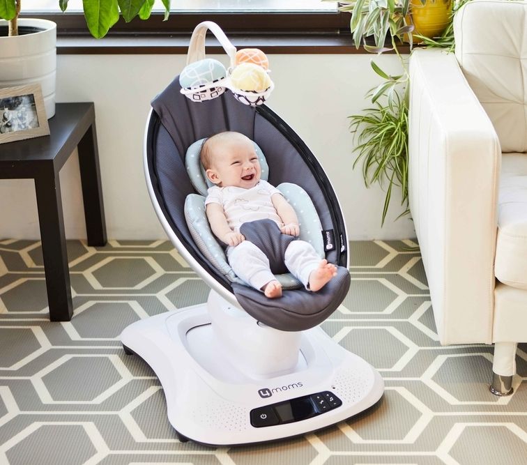 Электрокачели для новорожденных/Шезлонг для/Электронное кресло качалка для малыша