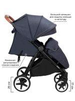 Коляска прогулочная Baby Tilly Urban Air T-167, Beige (Бежевый) - вид 9 миниатюра