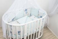 Комплект в кроватку AmaroBaby (15 предметов), В лесу - вид 5 миниатюра