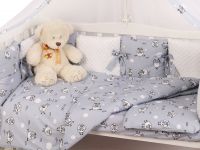 Комплект в кроватку AmaroBaby Exclusive Soft Collection (15 предметов), 101 Барашек - вид 3 миниатюра