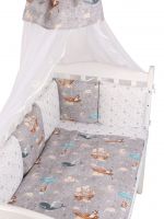 Комплект в кроватку AmaroBaby Premium (18 предметов), Путешественники (Бязь) - вид 3 миниатюра