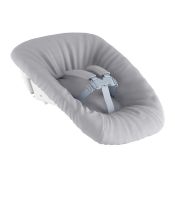 Стульчик для кормления Stokke Tripp Trapp + сиденье Newborn Set для новорожденного, Whitewash (Бежевый) - вид 4 миниатюра
