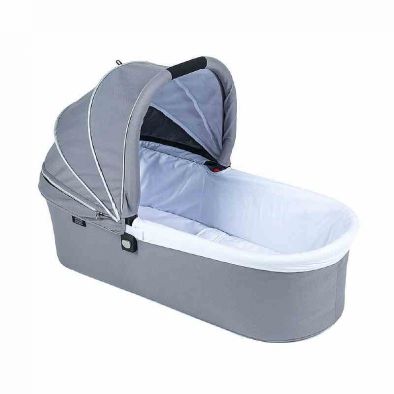 Люлька Valco baby External Bassinet для колясок Snap Duo, Coal Black (Черный) - вид 3 миниатюра