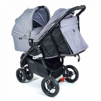 Люлька Valco baby External Bassinet для колясок Snap Duo, Coal Black (Черный) - вид 11 миниатюра