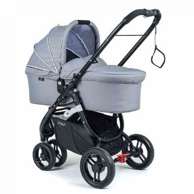 Люлька Valco baby External Bassinet для колясок Snap Duo, Cool Grey (Серый) - вид 9 миниатюра