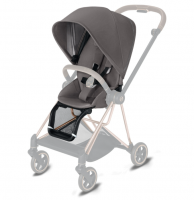 Сменный чехол Seat Pack для коляски Cybex Mios, Manhattan Grey (Серый) - вид 1 миниатюра