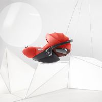 Автокресло Cybex Cloud Z i-Size (0-13 кг), FE Rebellious (Черно-белый / Красный) - вид 15 миниатюра