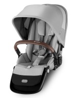 Прогулочный блок Gazelle S Seat Unit с дождевиком, Lava Grey (Серый) - вид 1 миниатюра