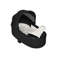 Коляска 2 в 1 Cybex Priam III Spring Blossom шасси Matt Black, Dark (Темный) - вид 3 миниатюра