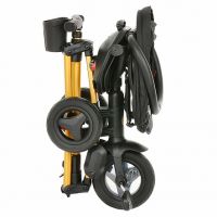 Трехколесный детский велосипед Qplay Nova Plus, Black / Gold (Черный / Золотой) - вид 28 миниатюра