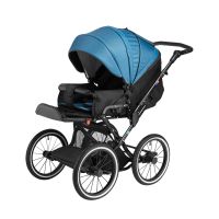 Коляска 3 в 1 Noordline Olivia Classic, Aqua (Синий) - вид 7 миниатюра