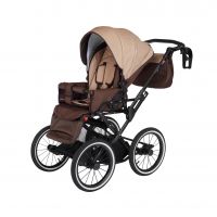 Коляска 3 в 1 Noordline Olivia Classic, Dark Beige (Темно-бежевый) - вид 3 миниатюра