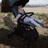 Коляска прогулочная Easywalker Jackey, Frost Blue (Голубой) - вид 3 миниатюра