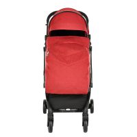 Коляска прогулочная Pituso Voyage, Black / Red (Черный / Красный) - вид 5 миниатюра