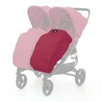 Накидка на ножки Valco Baby для колясок Snap Duo, Wine (Бордовый) - вид 1 миниатюра