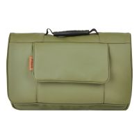 Коляска-люлька Pituso Leticia Classic Leather / колеса d12, Khaki (Хаки) - вид 15 миниатюра