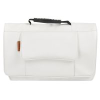 Коляска-люлька Pituso Leticia Classic Leather / колеса d14, White Metalic (Белый) - вид 17 миниатюра