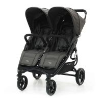 Прогулочная коляска для двойни Valco Baby Snap Duo, Dove Grey (Графит) - вид 1 миниатюра