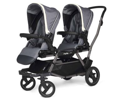 Коляска для двойни Peg-Perego Duette Piroet - вид 1 миниатюра