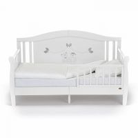 Детская кровать-диван Nuovita Stanzione Verona Div Fiocco, Bianco (Белый) - вид 1 миниатюра