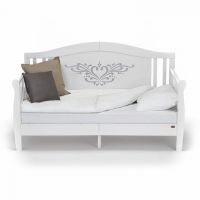 Детская кровать-диван Nuovita Stanzione Verona Div Cuore, Bianco (Белый) - вид 13 миниатюра