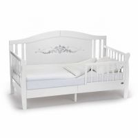 Детская кровать-диван Nuovita Stanzione Verona Div Ornamento, Bianco (Белый) - вид 1 миниатюра