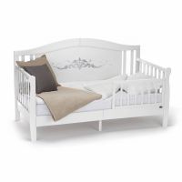 Детская кровать-диван Nuovita Stanzione Verona Div Ornamento, Bianco (Белый) - вид 9 миниатюра