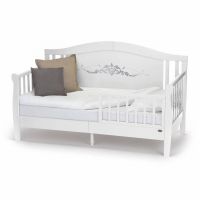 Детская кровать-диван Nuovita Stanzione Verona Div Ornamento, Bianco (Белый) - вид 11 миниатюра