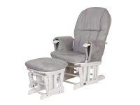 Кресло-качалка для кормления Tutti Bambini GC35, White / Grey (Белый / Серый) - вид 1 миниатюра