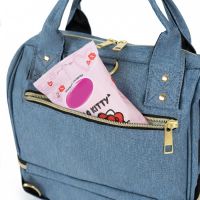 Рюкзак для мамы Nuovita CapCap Mini, Blu (Голубой) - вид 7 миниатюра