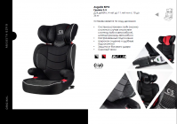 Автокресло Cozy N Safe Augusta Ez-Fix (15-36 кг), Black-Red (Черно-красный) - вид 11 миниатюра