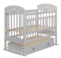 Детская кровать Briciola - 3 (маятник универсальный), Белый - вид 1 миниатюра