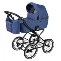 Коляска 3 в 1 Noordline Nicole Classic, Blue / Синий (Шасси Black) - вид 1 миниатюра